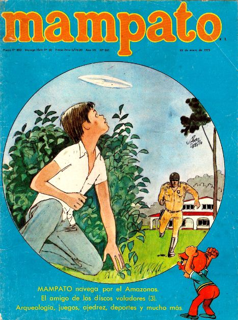 Revista Mampato n.º 261 Portada de la revista chilena Mampato n.º 261