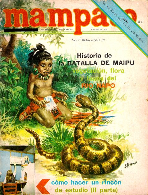 Revista Mampato n.º 271 Portada de la revista chilena Mampato n.º 271