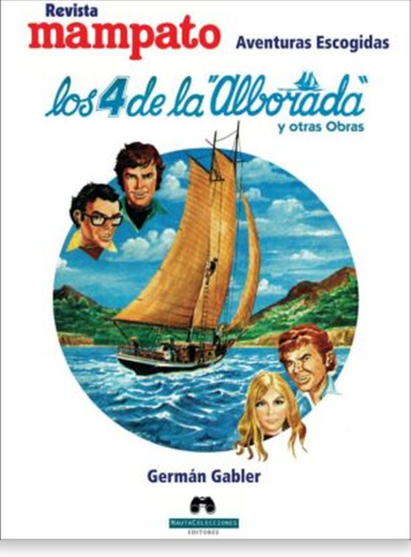 Portada del libro «Los cuatro de la Alborada» de Germán Gabler